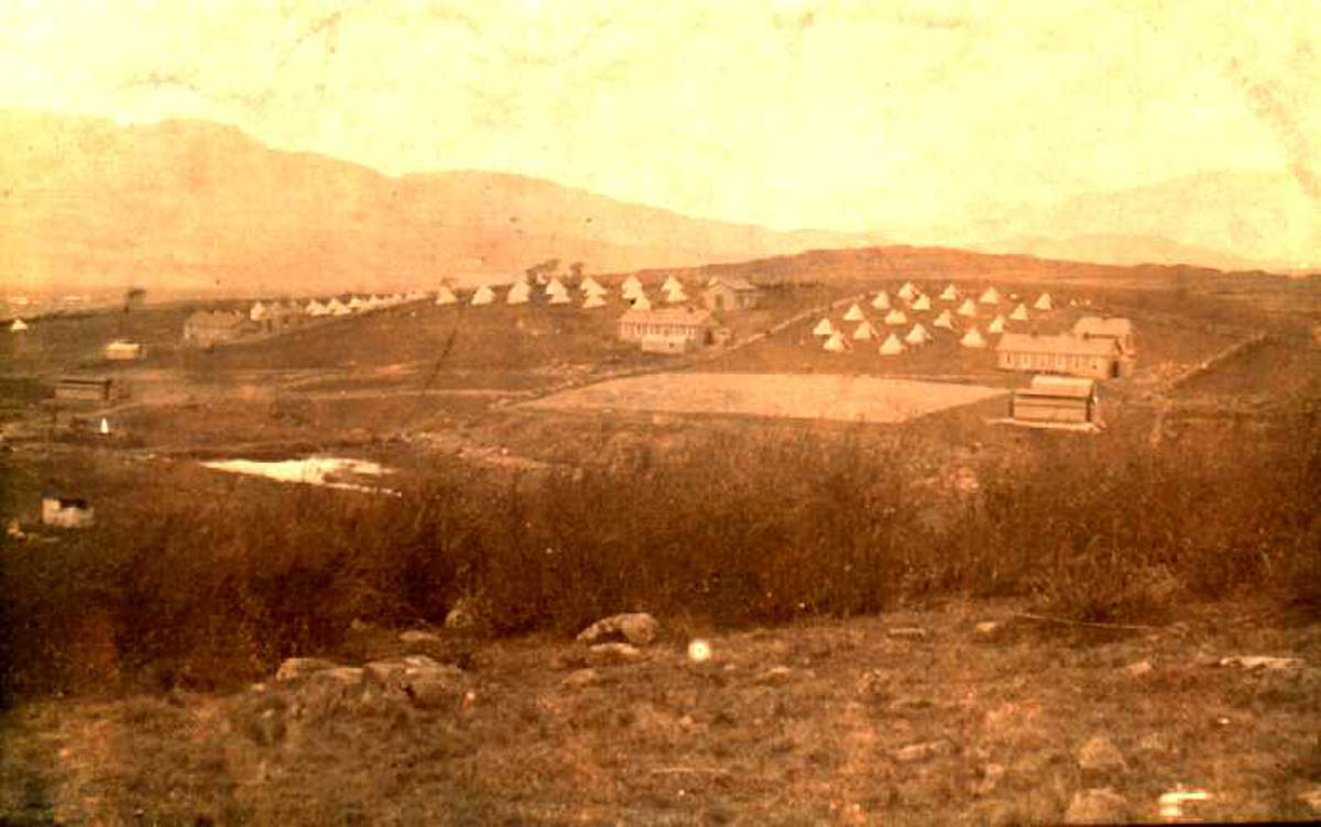 troop camp 1909 sellindge